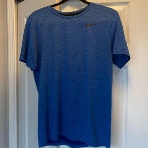 Nike NWOT men’s drifit blue athletic shirt.